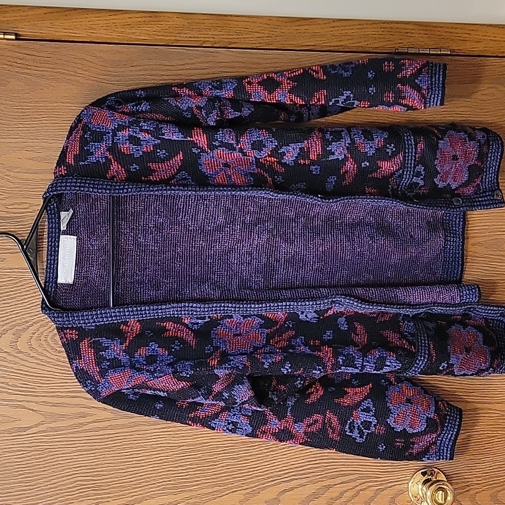 Evan Picone cardigan sweater Size Small